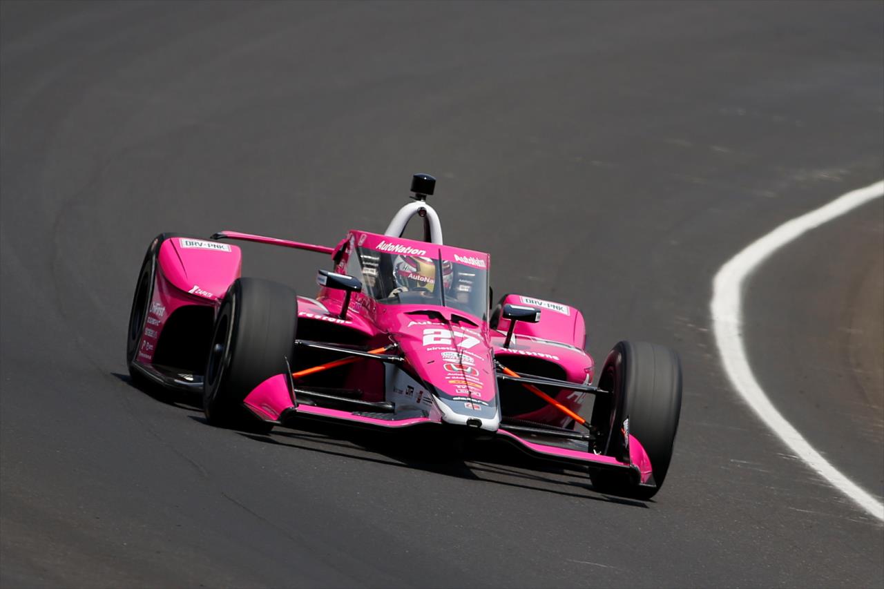 Kyle Kirkwood - Indianapolis 500 Practice - By: Paul Hurley -- Photo by: Paul Hurley